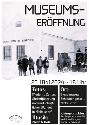 Offizielle Eröffnung des Ziegelmuseums Nickelsdorf