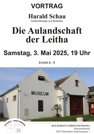 Die Aulandschaft der Leitha - ein Vortrag von Harald Schau