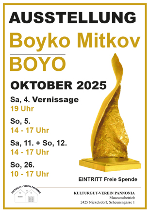 Ausstellung Boyko Mitkov - BOYO