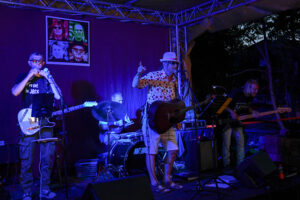 Auftritt der Johnny Kiss Band